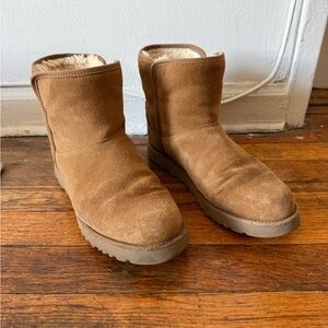 UGG Cream Shearling Lined Footwear